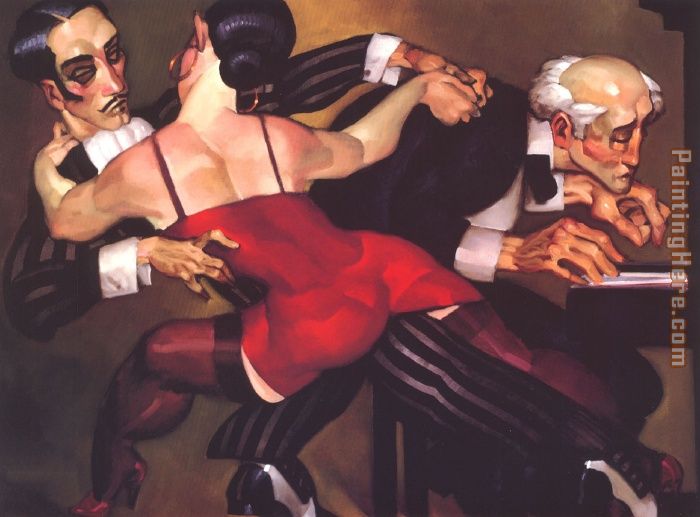 The Last Tango painting - Juarez Machado The Last Tango art painting